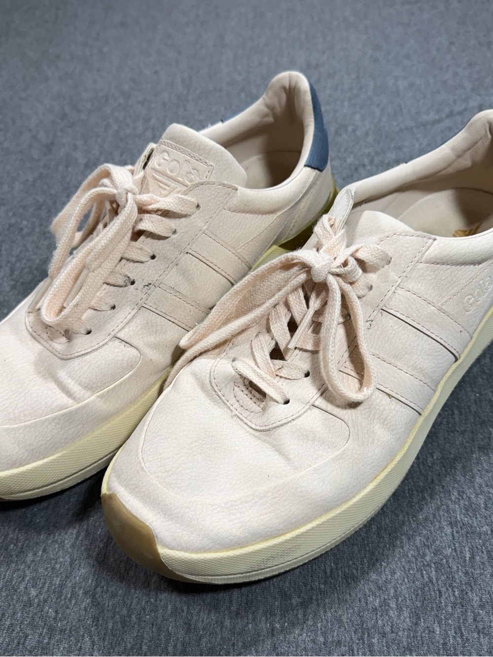 Gola Kestra Women’s Sz 10 Dusty Pink Synthetic Lace Up Lifestyle Sneakers Shoes - Picture 1 of 12